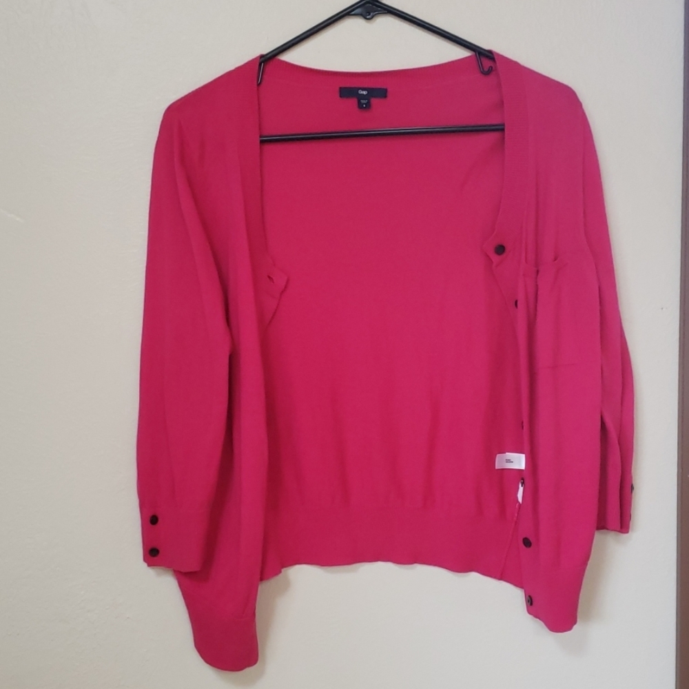 3/4 Sleeve Gap Cardigan